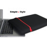 Wasserfeste Schutzhülle für Laptops Hülle Sleeve Notebooktasche Laptoptasche Ultrabook 5-17 zoll Schwarz