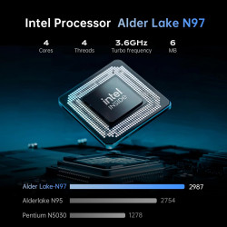 ACEMAGIC 15.6 Zoll FHD Laptop Computer - Quad-Core N-97 Prozessor bis zu 3.6GHz（Beat N5095） Laptop, 16GB DDR4 512GB SSD
