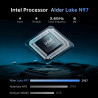 ACEMAGIC 15.6 Zoll FHD Laptop Computer - Quad-Core N-97 Prozessor bis zu 3.6GHz（Beat N5095） Laptop, 16GB DDR4 512GB SSD