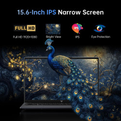 ACEMAGIC 15.6 Zoll FHD Laptop Computer - Quad-Core N-97 Prozessor bis zu 3.6GHz（Beat N5095） Laptop, 16GB DDR4 512GB SSD