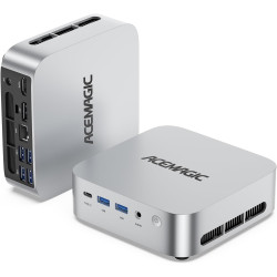 ACEMAGIC M1 Mini PC, AMD Ryzen 7 6800H (8C/16T, bis zu 4,7 GHz), Mini Computer mit 16 GB DDR5 512 GB M.2