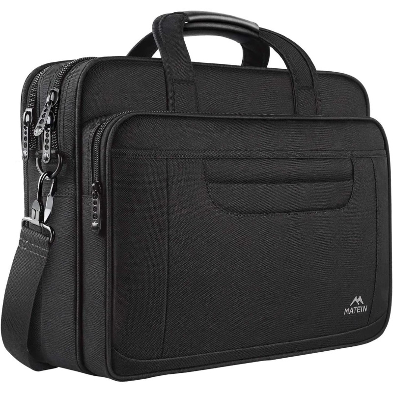 MATEIN Laptoptasche 15,6 Zoll, Laptop Aktentasche Herren Wasserdicht, Groß Computer Tasche Multifunktionale Business MATEIN Laptoptasche 15,6 Zoll, Laptop Aktentasche Herren Wasserdicht, Groß Computer Tasche Multifunktionale Business