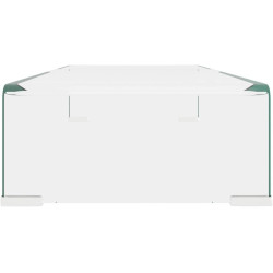 vidaXL TV-Glasaufsatz Tisch Monitor Erhöhung Glasbühne Podest Schwarz 120x30x13       
    AI Affiliate SummarizerNew