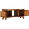 vidaXL TV-Schrank 105x46x32 cm Raues Massivholz Mango, TV-Ständer, TV-Lowboard, TV-Tisch, TV-Sideboard, TV-Möbel, HiFi-Schrank,