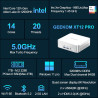 GEEKOM XT12 Pro Mini PC, Intel i9-12900HK (14 Kerne, 20 Threads, 24 MB Cache, 5,0 GHz) NUC Desktop PC, Wi-Fi 6E Mini Computer,