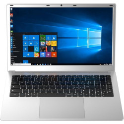 shinobee difinity Celeron Quad Core SSD (15,6 Zoll Full-HD) lautloses Notebook (Celeron N3450 4x2.20 GHz, 8GB DDR4, 500 GB SSHD,