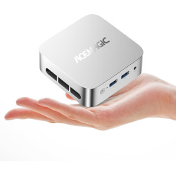 ACEMAGICIAN V1 Mini PC Шin11 Pro, 16GB DDR4 256GB SSD,Ιntel Twin Lake N150(Bis zu 3,6GHz) Micro Desktop Computer Für