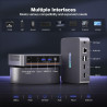 Trycco WI-6 Mini PC 13th Gen N150 (3,6 GHz), 16GB RAM/ 512GB SSD, DDR4/Type-C/Dual HDMI, Mini-Desktop-Computer WiFi5 4K/60Hz