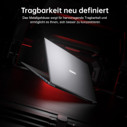 ACEMAGIC Laptop 16.1 Inch FHD Display,Ryzen 7 5700U,16 Thread,4.3 GHz,16GB DDR4 512GB SSD M.2,Metallgehäuse Computer,WiFi 6,