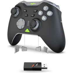 PXN P5 Kabelloser Gaming Controller 2025 – Hall Effekt Joystick & Trigger, 1000Hz Polling-Rate, 4 Makrotasten, 2.4G/BT/SW,