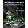 PXN P5 Kabelloser Gaming Controller 2025 – Hall Effekt Joystick & Trigger, 1000Hz Polling-Rate, 4 Makrotasten, 2.4G/BT/SW,