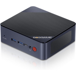 BOSGAME B100 Mini PC, Intel 12. Alder Lake- N100 (bis zu 3,4GHz) Desktop-PC, 16GB DDR4 RAM 512GB SSD, Mini-Computer unterstützt