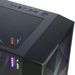 CYBERPOWERPC Regiment Gaming-PC - AMD Ryzen 5 4600G with Radeon Graphics, 8GB RAM, 500GB NVMe SSD, 450W PSU, Windows 11, Eurus