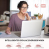 TECKNET Bluetooth Maus, 4000 DPI Maus Kabellos (Tri-Mode: BT 5.0/3.0+2.4GHz) Funkmaus mit USB-Empfänger, Ergonomische Tragbare