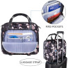 KROSER Trolley Business Laptop Case Laptoptasche Rollkoffer mit Rädern Bis zu 15,6 Zoll Laptop wasserdichte Übernacht-Rolltasche