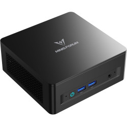 MINIS FORUM UM760 Slim Mini PC, AMD Ryzen 5 7640HS Mini Computer (6C/12T, bis zu 5.0GHz), 32GB DDR5 RAM und 1TB SSD PCIe 4.0,