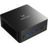MINIS FORUM UM760 Slim Mini PC, AMD Ryzen 5 7640HS Mini Computer (6C/12T, bis zu 5.0GHz), 32GB DDR5 RAM und 1TB SSD PCIe 4.0,
