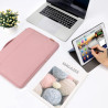 DOMISO Laptoptasche 14 zoll Laptop Hülle Tasche Kompatibel mit 15 Zoll MacBook Air M4/A3241 M3/A3114 M2/A2941,Wasserabweisend