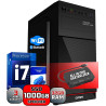 Desktop PC Mit Windows 11 Pro, Intel Core i7, 32GB RAM, 1024GB NVME SSD, 250 Watt Stromversorgung, HDMI Adapter Inklusive.