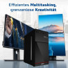 Desktop PC Mit Windows 11 Pro, Intel Core i7, 32GB RAM, 1024GB NVME SSD, 250 Watt Stromversorgung, HDMI Adapter Inklusive.