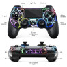 AceGamer Wireless Controller für PS4, Game Controller kompatibel mit PS4/Pro/Slim/PC Gamepad mit Turbo/Zurück Taste/Dual