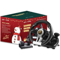 PXN V3 Pro Gaming Lenkrad, PC Lenkrad mit Pedal, 180° Lenkbereich - Gebraucht - Wie Neu - Vibrationen Feedback Lenkräder, Gaming