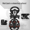PXN V3 Pro Gaming Lenkrad, PC Lenkrad mit Pedal, 180° Lenkbereich - Gebraucht - Wie Neu - Vibrationen Feedback Lenkräder, Gaming