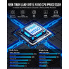 GMKtec G3 Plus N150 Mini PC Intel Twin Lake N150 (Upgrade N100), 16 GB RAM 3200 MHz, 512 GB PCIE3.0 SSD M.2 NVMe SSD