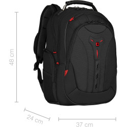 WENGER Pegasus Deluxe Laptop-Rucksack, Notebook 14 bis 16 Zoll, Tablet bis 10 Zoll, 25 l, Damen Herren, Business Uni Schule