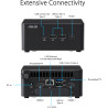ASUS NUC 14 Pro Slim Kit RNUC14RVKI300002I (Intel Core i3 100U Prozessor, Intel Grafik, Intel WiFi 6E, ohne Betriebssystem, mit