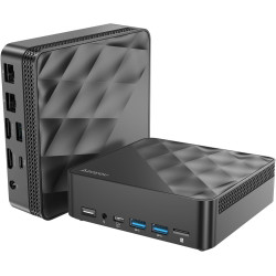 Azeyou Mini PC OS 11 Pro Kleiner PC mit N100 (Up to 3,4GHz), 16GB RAM 1TB M.2 SSD, Mini Computer 4K Ultra HD, Gigabit-Ethernet,