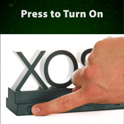 XBOX Icons Licht, dynamische & Standard-Lichtmodi, lizenziertes XBOX-Gaming-Schreibtischzubehör, Gaming-Raum-Deko & Geschenk für