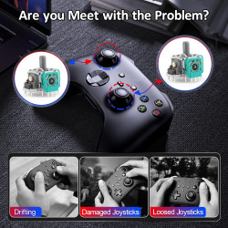 Analoge Joystick Ersatz für Xbox One/One S/One X Controller 3D Analog ThumbStick für Xbox One Series X/S Joystick Kappen Ersatz