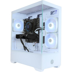 CYBERPOWERPC Luxe Gaming-PC - AMD Ryzen 7 9800X3D, AMD Radeon RX 9070 XT 16GB, 32GB RAM, 2TB NVMe SSD, 750W 80+ PSU, Wi-Fi,