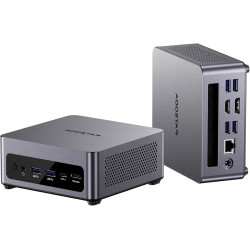 AOOSTAR G5 Mini PC Ryzen 7 5825U (8C/16T, bis zu 4,5 GHz), Mini Computer 32GB DDR4 RAM 1T SSD mit Radeon Graphics 8 Kerne 3200