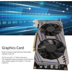 VBESTLIFE GTX550Ti 8 GB Grafikkarte, GDDR5, 128 Bit, PCI Express 2.0, 800 MHz/3400 MHz, 2560 X 1600, Gaming-Grafikkarte mit