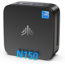NiPoGi Essenx E1 Mini PC Ιntel Twin Lake N150(Aufgerüstet N100) W-11 Pro 16 GB RAM 512 GB M.2 SSD, Mini Desktop Computer 4K@60HZ