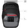 WENGER Legacy Laptop-Tasche, Notebook, Aktentasche, Organizer, Damen Herren, Büro Business-Reisen Uni, Schwarz/Grau