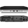HP EliteDesk 705 G5 Mini PC Computer AMD Ryzen 5 Pro 3400GE RAM 16GB SSD 240GB Windows 11 + Office 2021 WiFi (Generalüberholt)