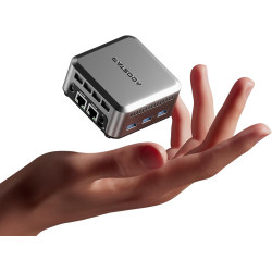 AOOSTAR Mini-PC Desktop Computer, N1 PRO Twin Lake N150 Mini PC(bis zu 3,6 GHz), 12GB LPDDR5(4800 MHz) RAM 512GB SSD Mini