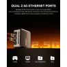AOOSTAR Mini-PC Desktop Computer, N1 PRO Twin Lake N150 Mini PC(bis zu 3,6 GHz), 12GB LPDDR5(4800 MHz) RAM 512GB SSD Mini