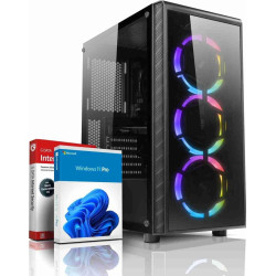 shinobee Basic Gaming PC AMD Ryzen 5 3400G 8 Threads 4.20GHz 16 GB DDR4 512 GB SSD AMD Radeon RX Vega 11 Graphics 4K HDMI DX12