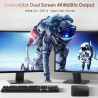 Blackview MP20 Mini PC Intel Twin Lake N150 W-11 Pro 3,6 GHz, 8GB RAM 256GB SSD M.2 Mini Desktop Computer 4K 60Hz Dual Display,