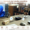 Blackview MP20 Mini PC Intel Twin Lake N150 W-11 Pro 3,6 GHz, 8GB RAM 256GB SSD M.2 Mini Desktop Computer 4K 60Hz Dual Display,