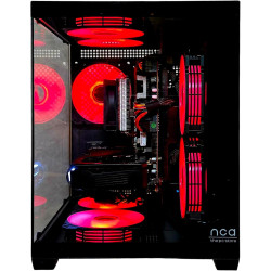 Gaming PC Phantom Black | NVIDIA RTX 5060 | 32GB RAM 500GB SSD | Intel 10 Core | RGB Lüfter mit Fernbedienung | Luftkühlung |