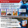 SYSTEMTREFF Gaming PC AMD Ryzen 7 5800X 8x4.7GHz | Nvidia GeForce RTX 3060 12 GB DX12 | 1TB M.2 NVMe | 32GB DDR4 RAM | WLAN