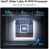 Beelink Mini PC, 12. Gen Intel Alder Lake-N95 Prozessor (bis zu 3.40GHz), MINI-S12 Wi-11 Pro Mini Computer, 16GB RAM 500GB SSD