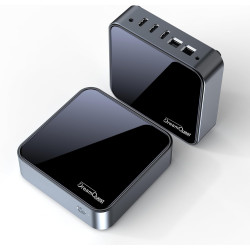 DreamQuest Mini PC mit Win-11 Pro Intel N95 (bis zu 3.40GHz) 32GB DDR4 1TB M.2 SSD Micro Desktop Computer Business PC Support 4K
