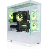 SYSTEMTREFF High-End Gaming PC weiß AMD Ryzen 7 5700X 8x4.6GHz | Nvidia RTX 5070 12GB DX12 | 1TB M.2 NVMe | 32GB DDR4 RAM | WLAN