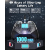 EasySMX X10 PC Controller mit Hall Triggers und Joysticks, Bluetooth Wireless Controller mit mechanischen Tasten, kein